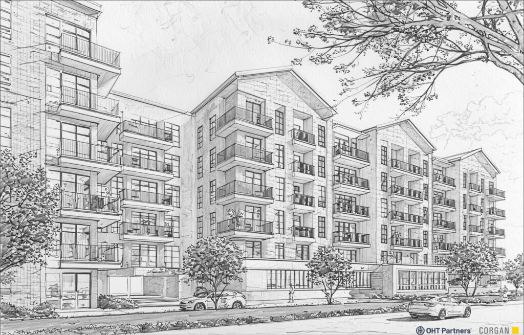 OHT illustration of proposed Rosedale development
