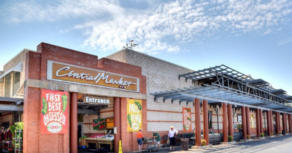 Facade of Central Market